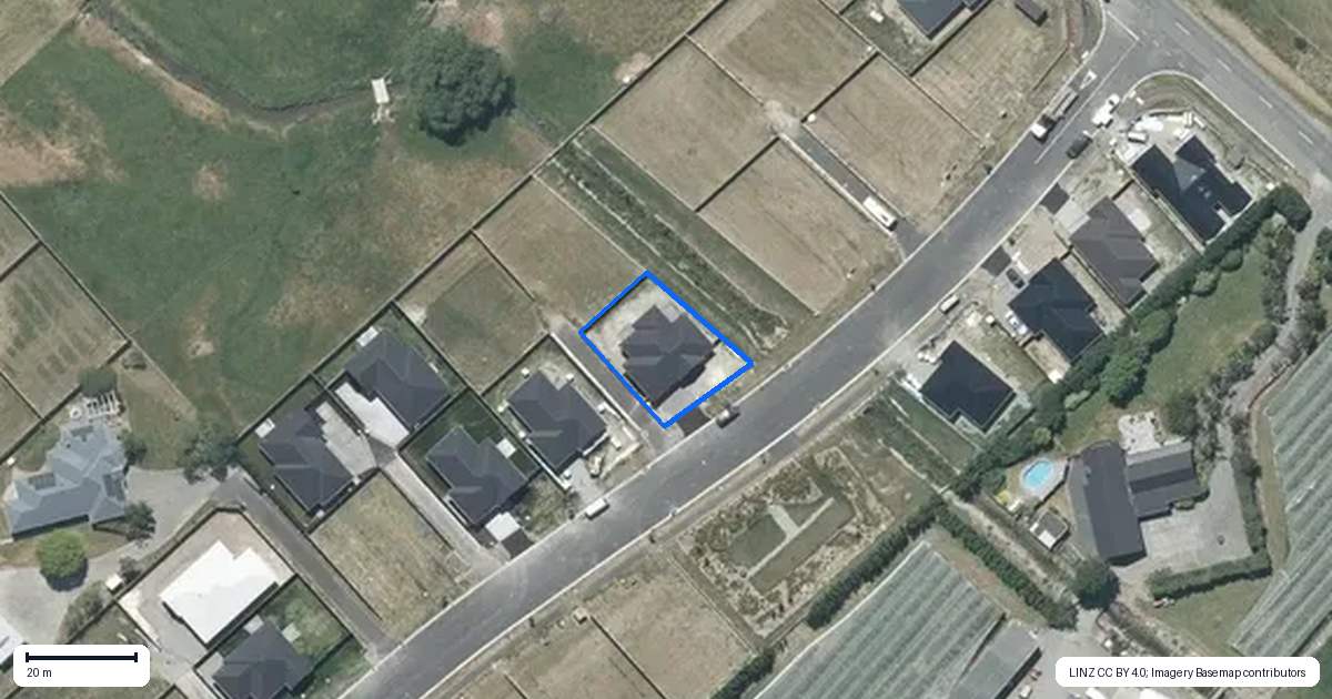 Property context map for 10 Morrison Avenue, Elgin, Ashburton