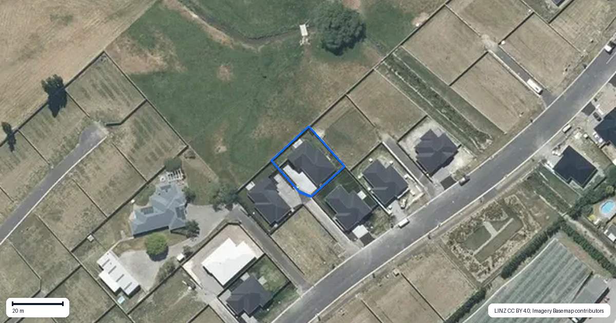 Property context map for 18A Morrison Avenue, Elgin, Ashburton