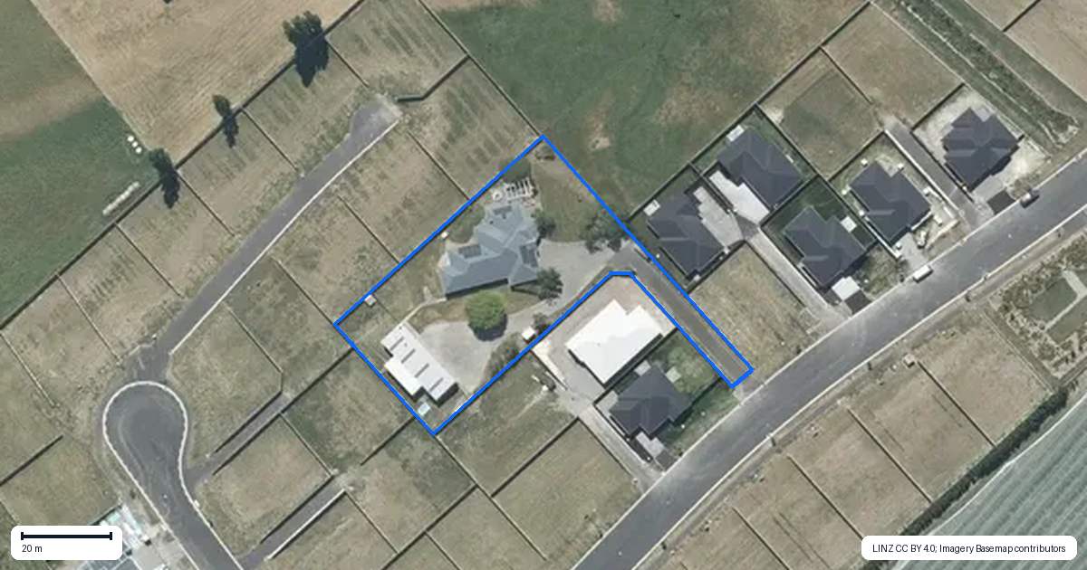 Property context map for 22 Morrison Avenue, Elgin, Ashburton