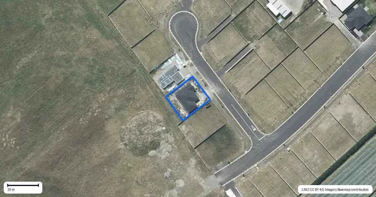 Property context map for 5 Potters Place, Elgin, Ashburton