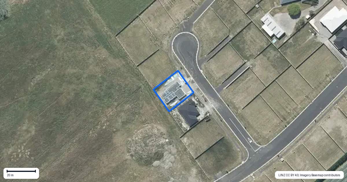 Property context map for 7 Potters Place, Elgin, Ashburton