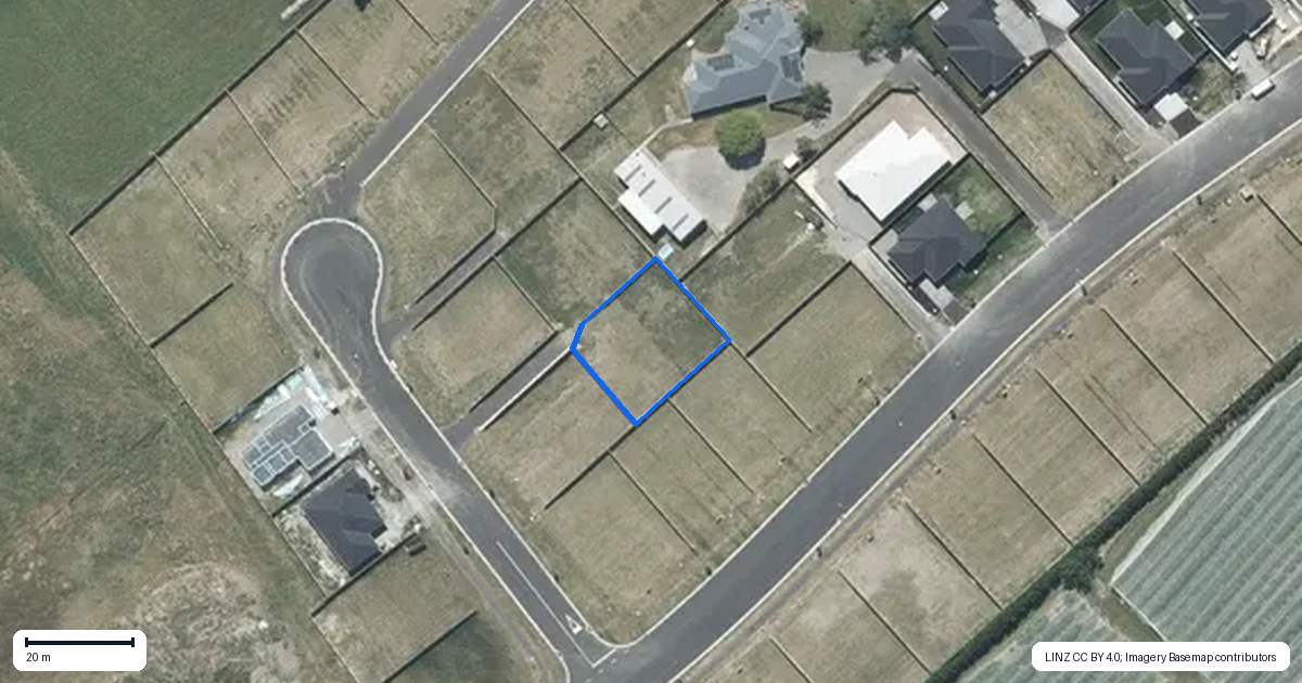 Property context map for 6A Potters Place, Elgin, Ashburton