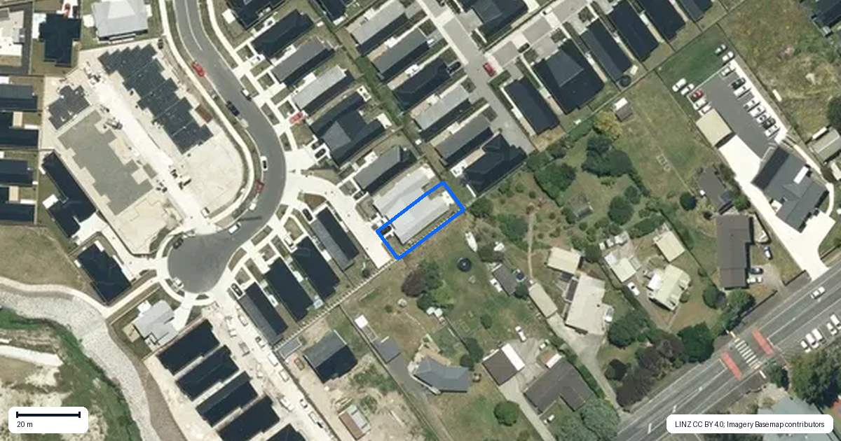 Property context map for 17 Rongo Close, Horotiu, Hamilton