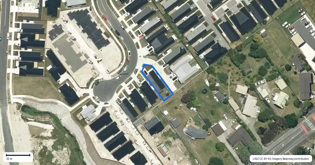 Property context map for 19 Rongo Close, Horotiu, Hamilton