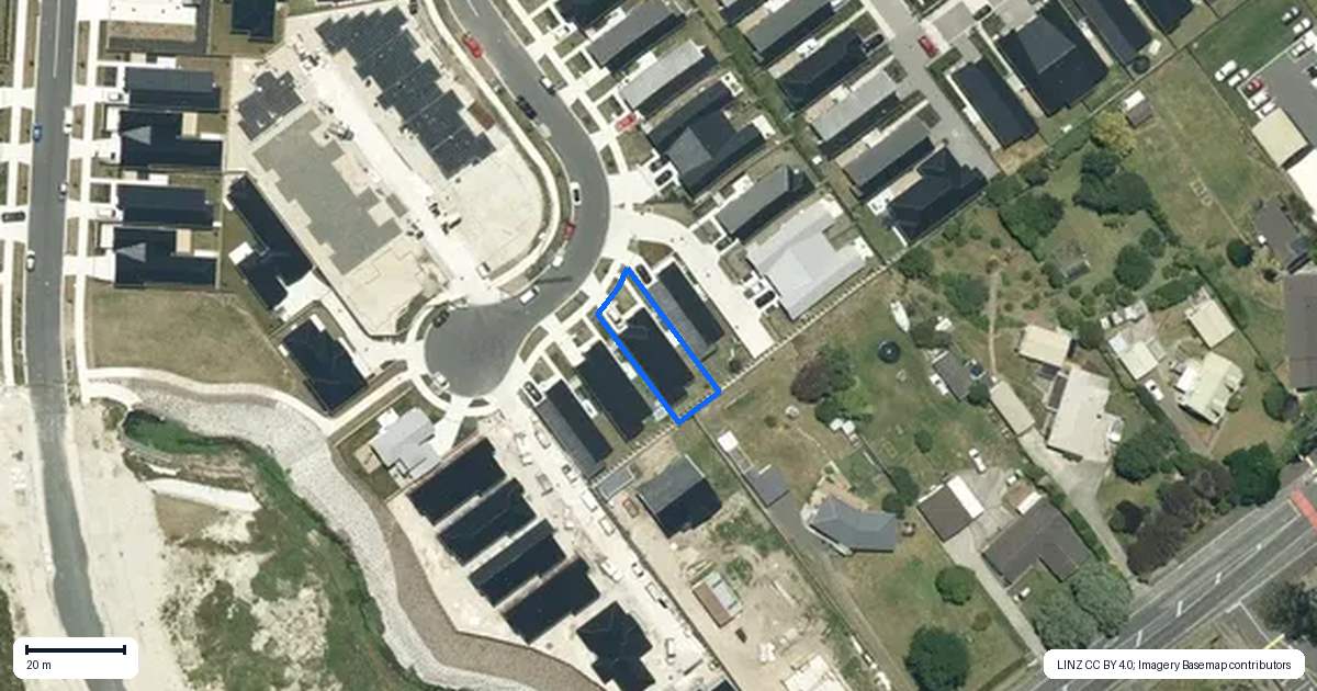 Property context map for 21 Rongo Close, Horotiu, Hamilton
