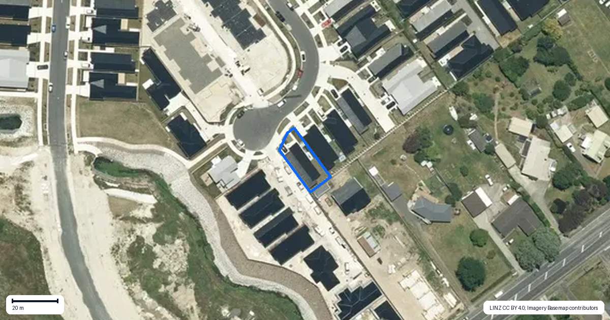Property context map for 25 Rongo Close, Horotiu, Hamilton