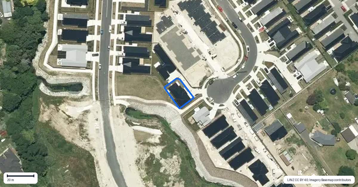 Property context map for 20 Rongo Close, Horotiu, Hamilton
