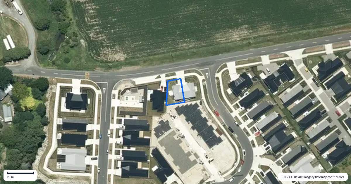 Property context map for 30 Washer Road, Horotiu, Hamilton
