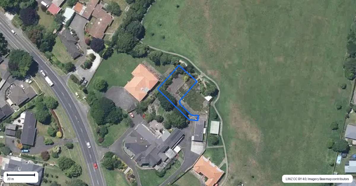 Property context map for 136A Great North Road, Otamatea, Whanganui