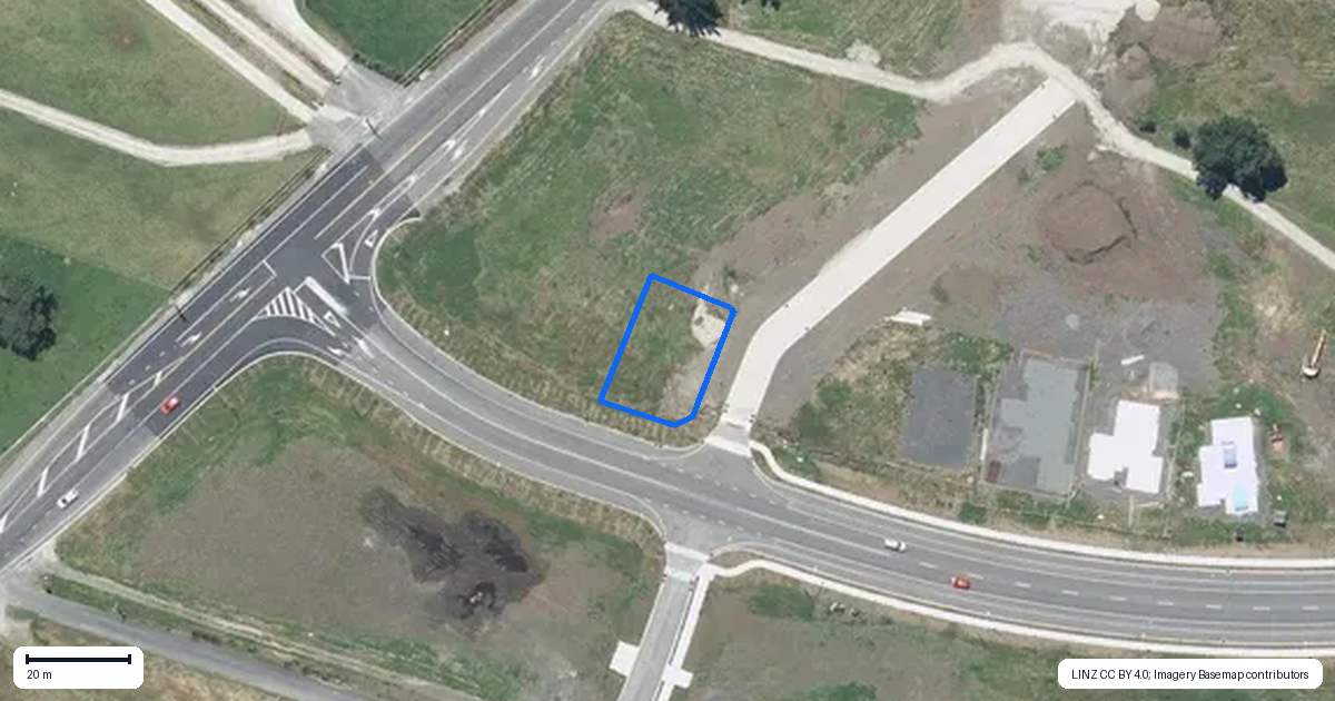 Property context map for 1 Kowhiti Drive, Castlecliff, Whanganui