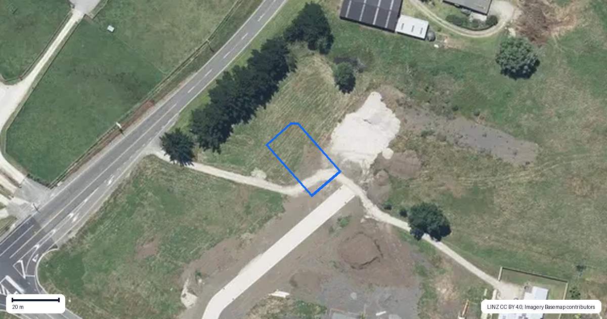 Property context map for 23 Kowhiti Drive, Westmere, Whanganui