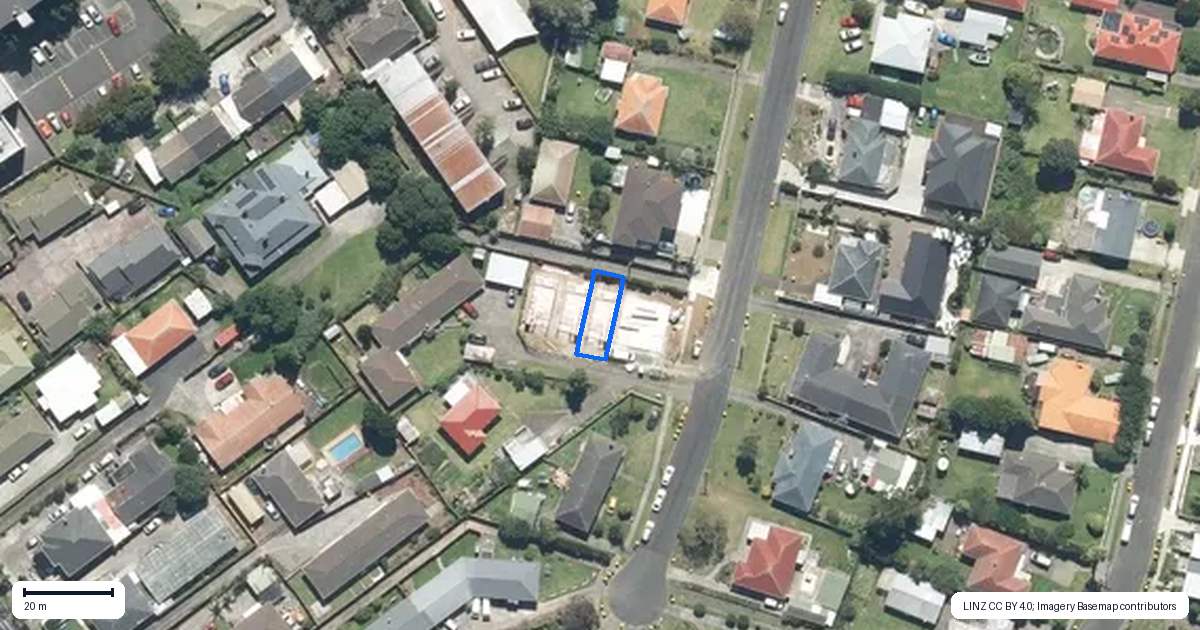 Property context map for 3/17 Rose Road, Papatoetoe, Auckland