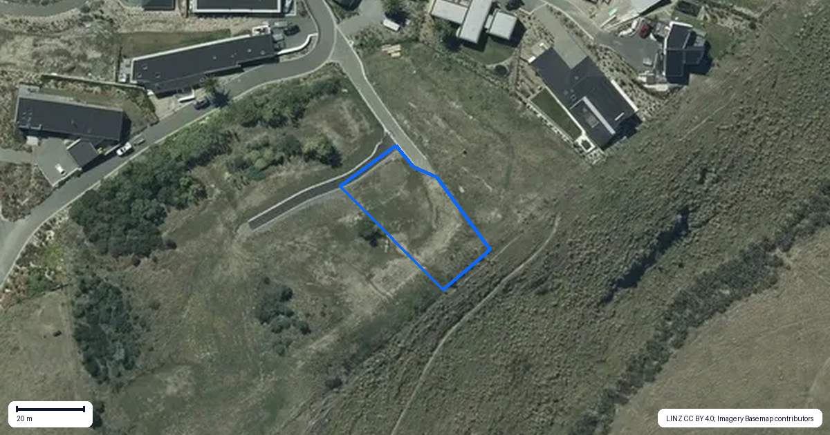 Property context map for 12 Ararat Lane, Clifton, Christchurch
