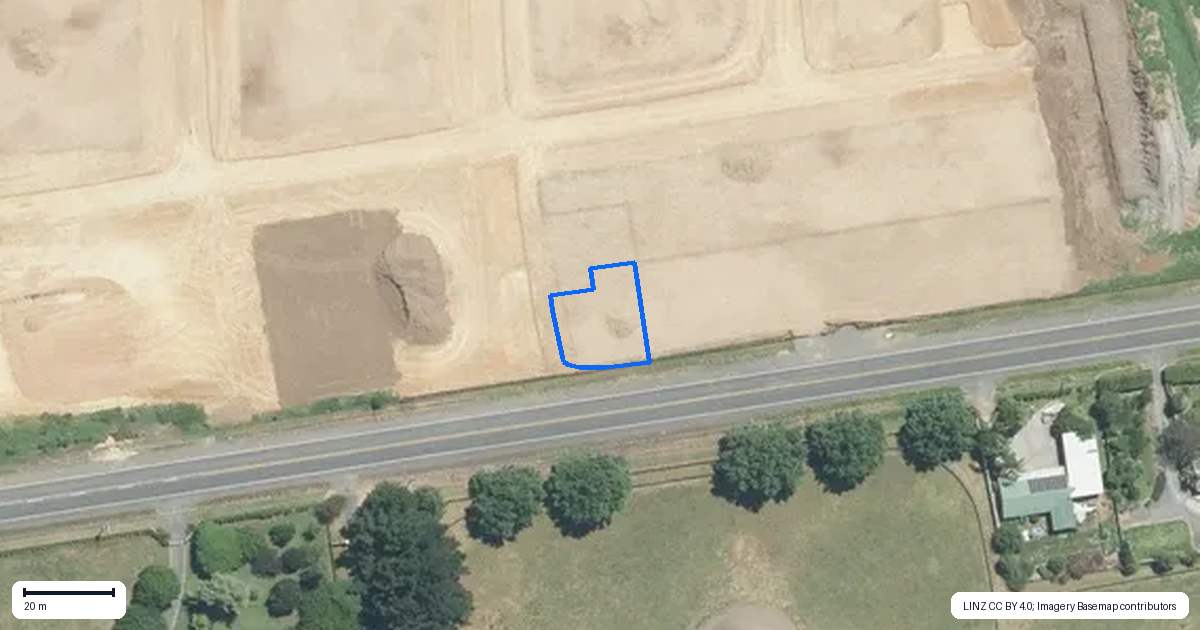 Property context map for 358 Linwood Road, Karaka, Papakura