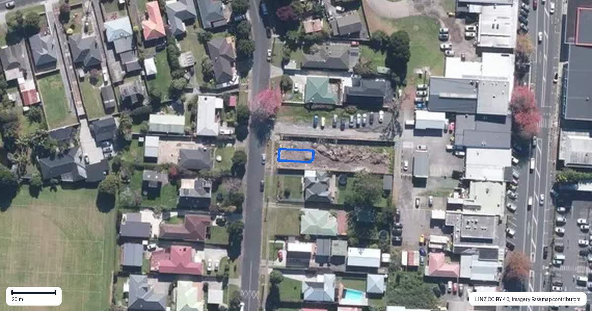 Property context map for 1/21 Peachgrove Road, Te Atatu Peninsula, Auckland