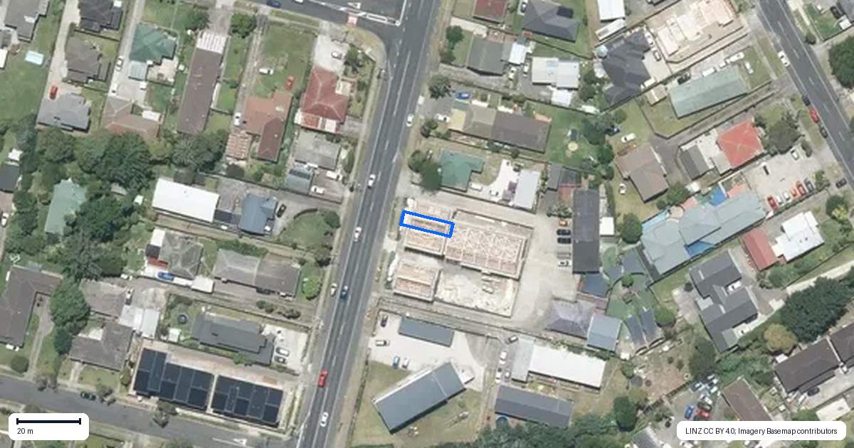Property context map for 2/44 Wyllie Road, Papatoetoe, Auckland