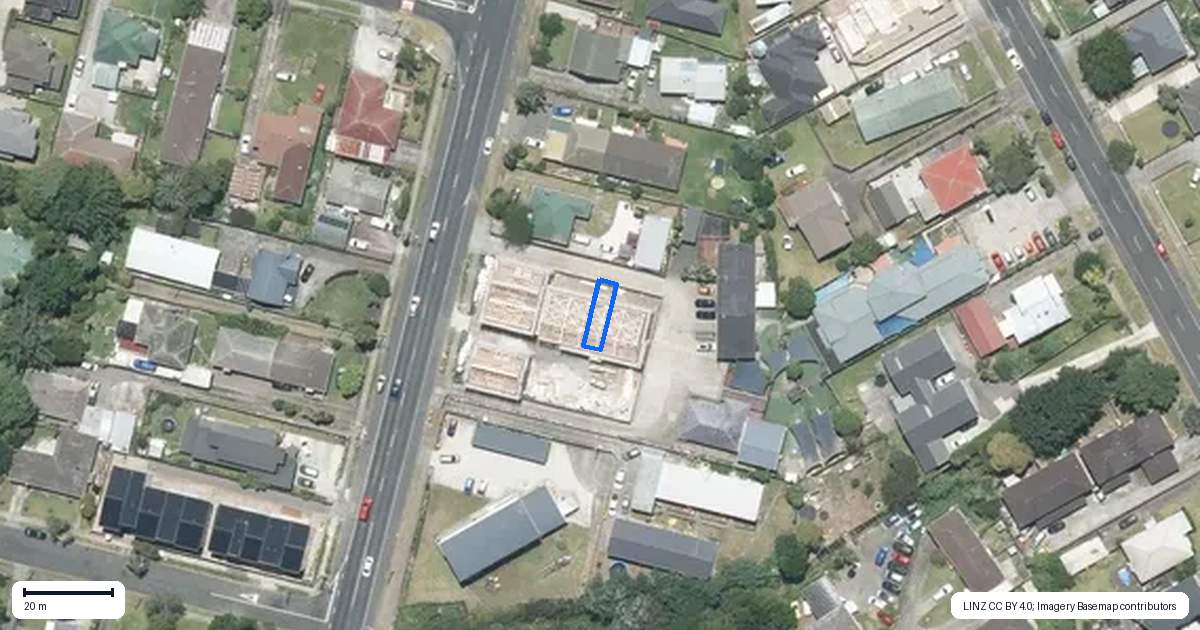 Property context map for 6/44 Wyllie Road, Papatoetoe, Auckland