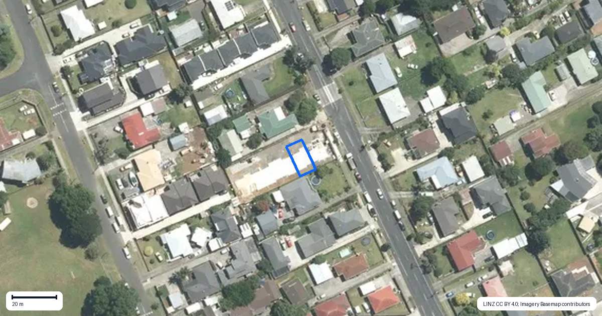 Property context map for 30B Rimu Road, Manurewa, Auckland