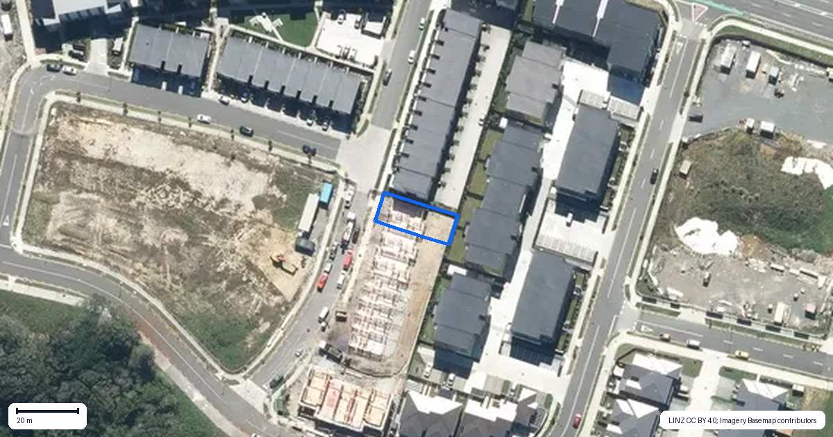 Property context map for 25 Henry Maxwell Way, Flat Bush, Auckland