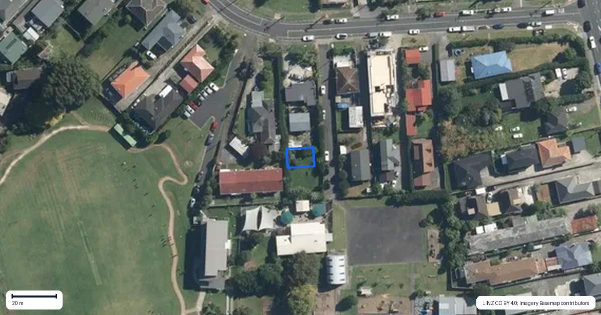 Property context map for 6/12 Hamlin Road, Mount Wellington, Auckland