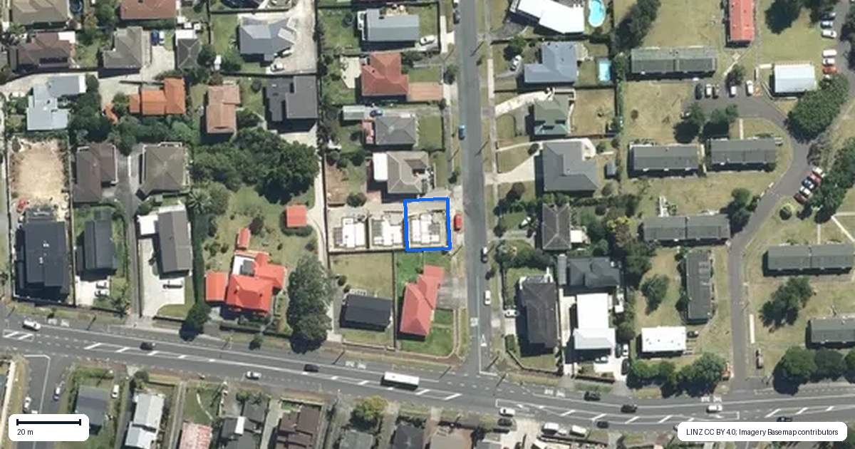 Property context map for 4 McFadzean Drive, Blockhouse Bay, Auckland