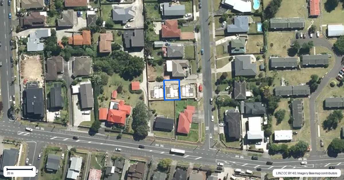 Property context map for 4A McFadzean Drive, Blockhouse Bay, Auckland