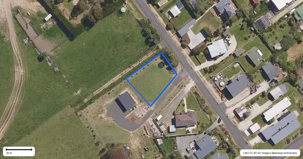 Property context map for 68 Grimness Street, Karitane, Waikouaiti
