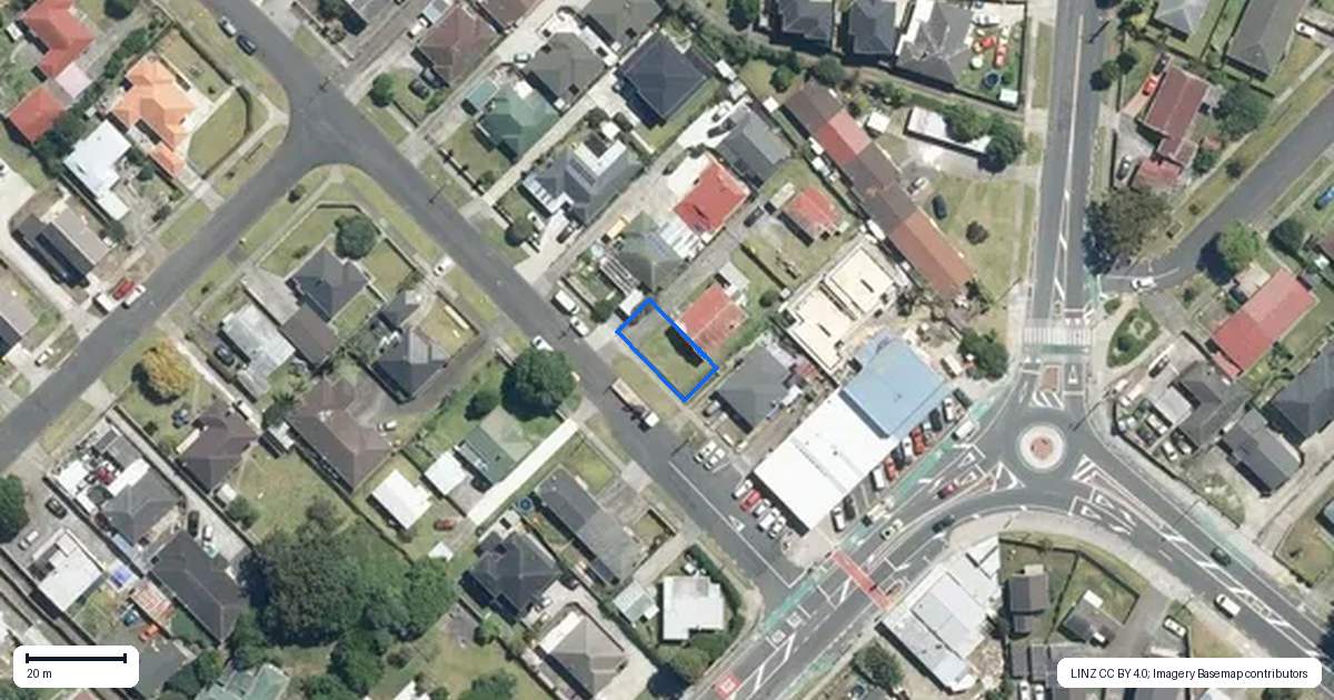 Property context map for 1/13 Rosebank Road, Papatoetoe, Auckland
