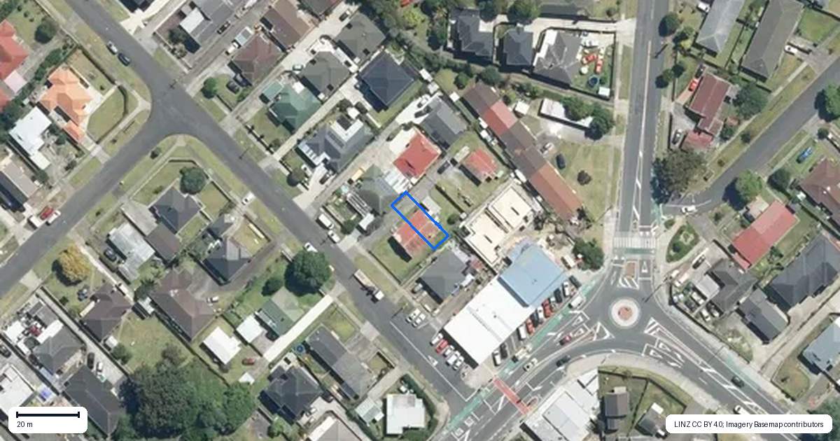 Property context map for 3/13 Rosebank Road, Papatoetoe, Auckland