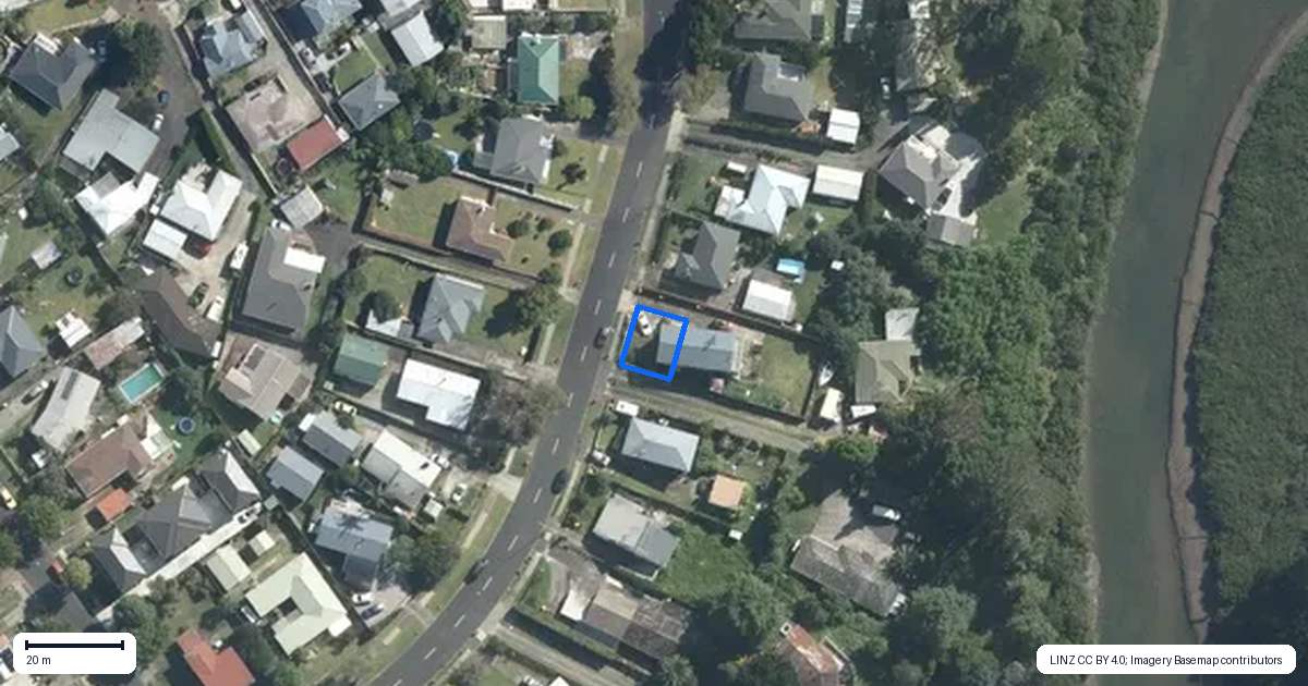 Property context map for 102A Ennis Avenue, Pakuranga Heights, Auckland