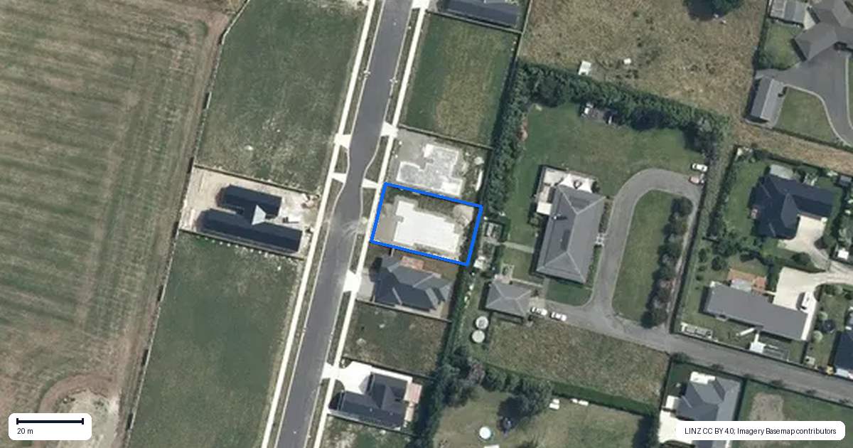 Property context map for 12 Parkside Avenue, Maewa, Feilding