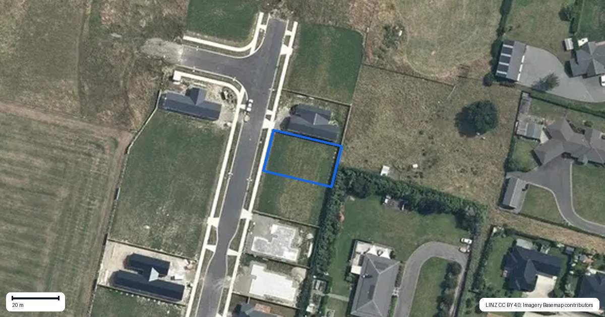 Property context map for 18 Parkside Avenue, Maewa, Feilding