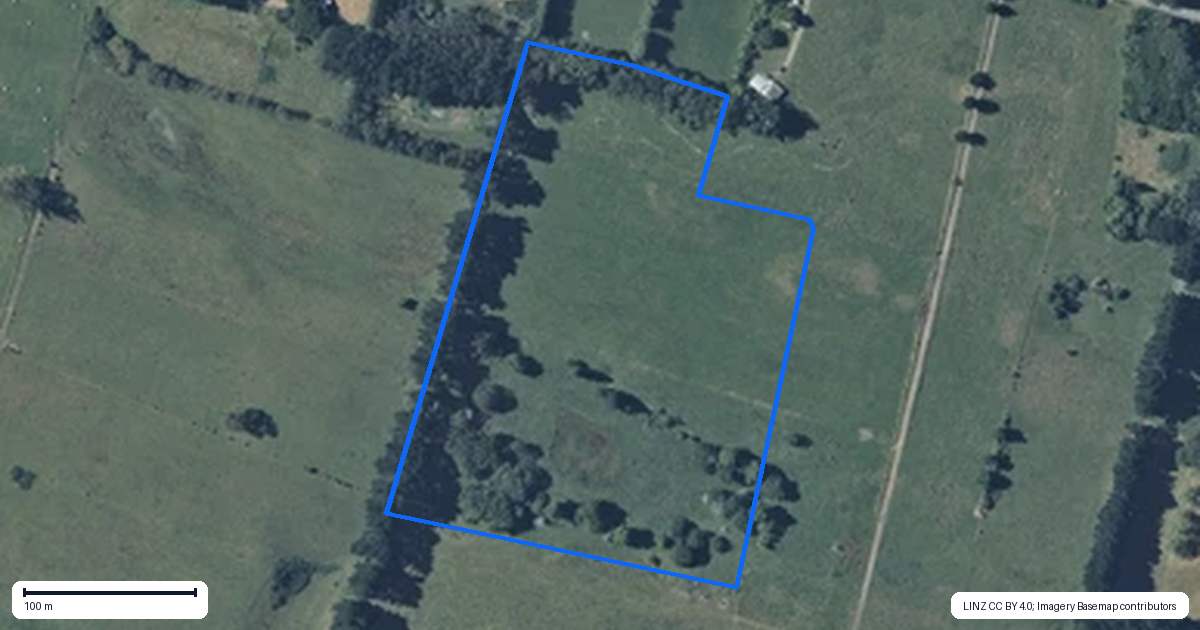 Property context map for 147A Papaitonga Lake Road, Ohau
