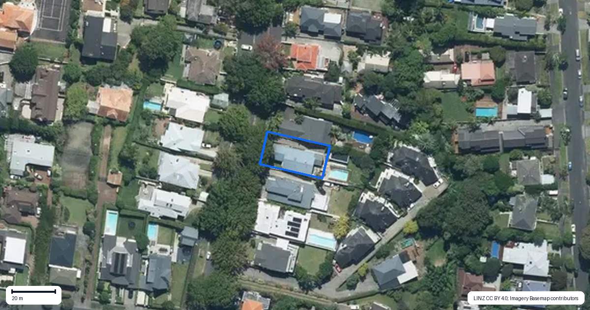 Property context map for 46 Mahoe Avenue, Remuera, Auckland