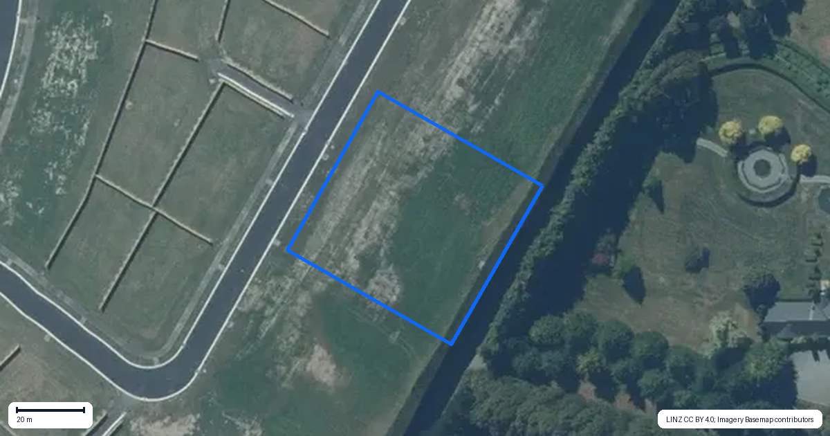 Property context map for 47 Panama Crescent, West Melton