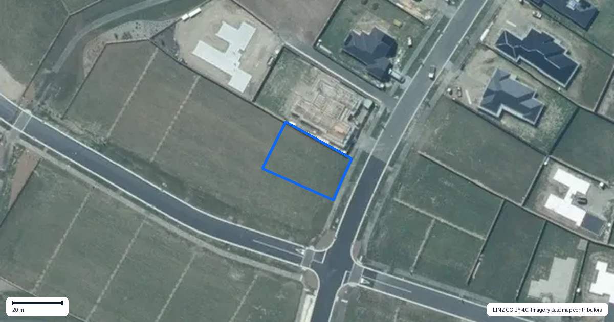 Property context map for 112 Ridgeland Way, West Melton