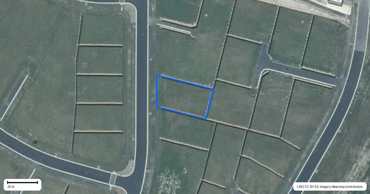 Property context map for 137 Ridgeland Way, West Melton