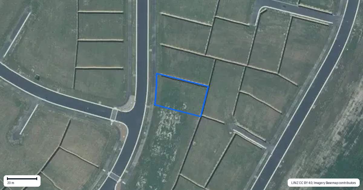 Property context map for 141 Ridgeland Way, West Melton