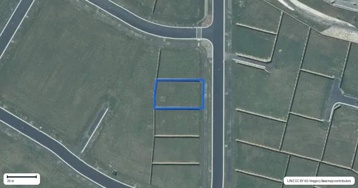 Property context map for 132 Ridgeland Way, West Melton