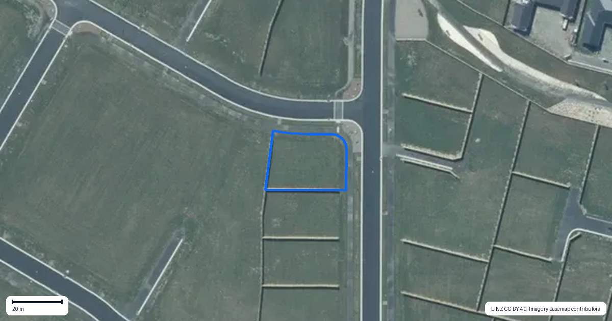 Property context map for 130 Ridgeland Way, West Melton