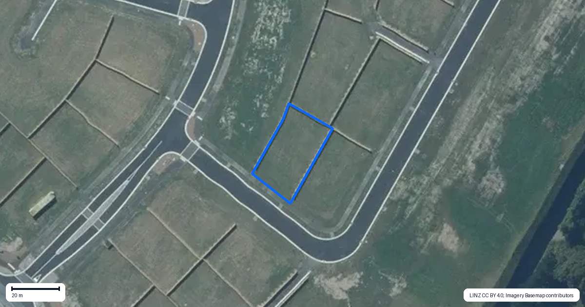 Property context map for 78 Panama Crescent, West Melton
