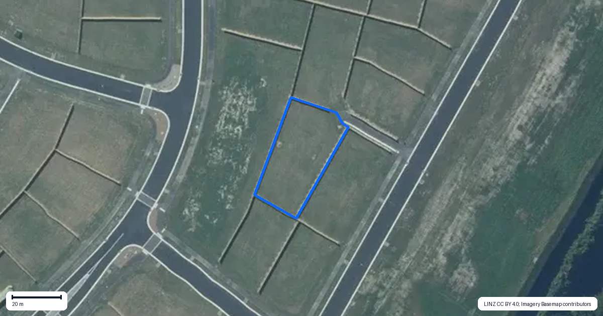 Property context map for 68 Panama Crescent, West Melton