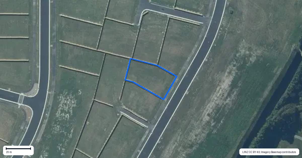 Property context map for 62 Panama Crescent, West Melton