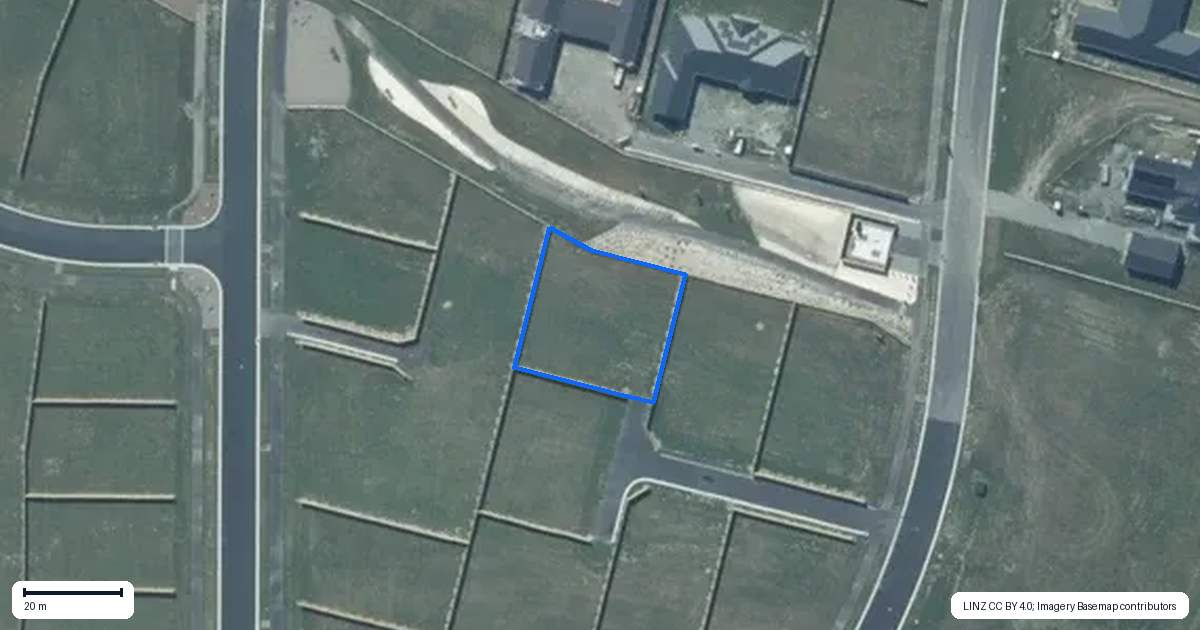 Property context map for 4 Paula Jane Lane, West Melton