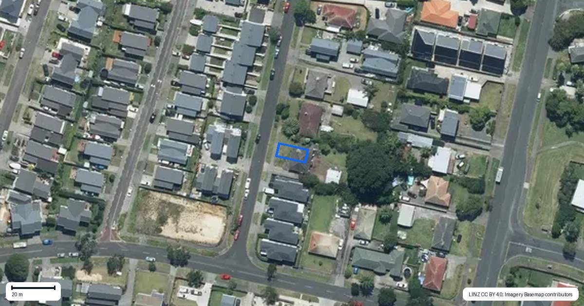 Property context map for 2/48 Torrington Crescent, Glen Innes, Auckland