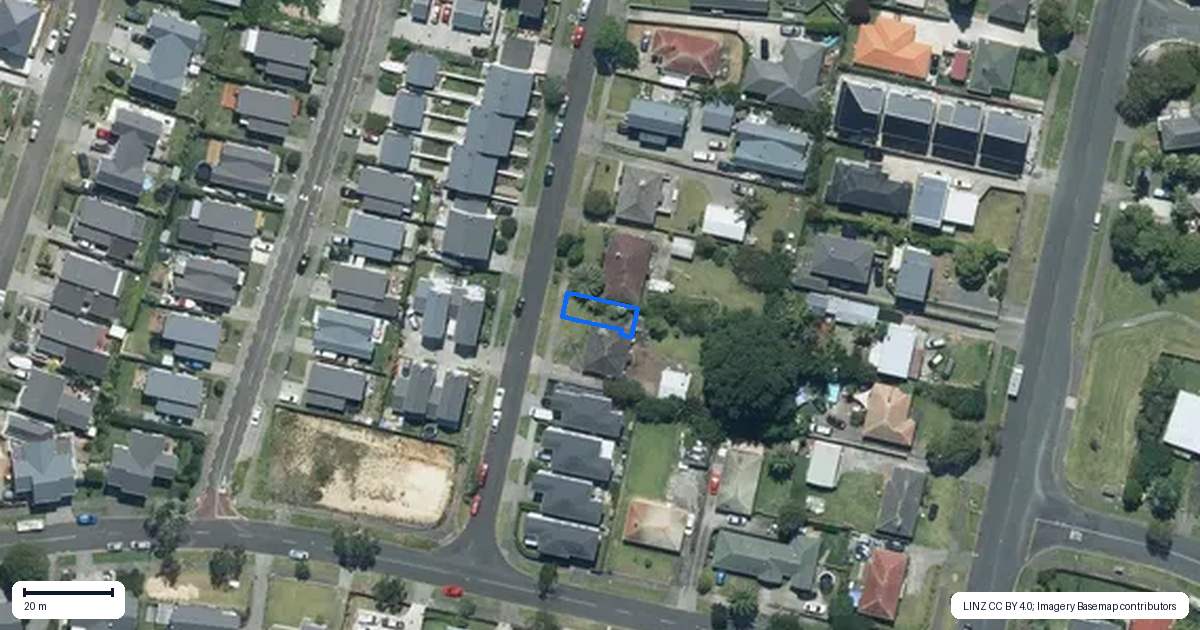 Property context map for 1/48 Torrington Crescent, Glen Innes, Auckland
