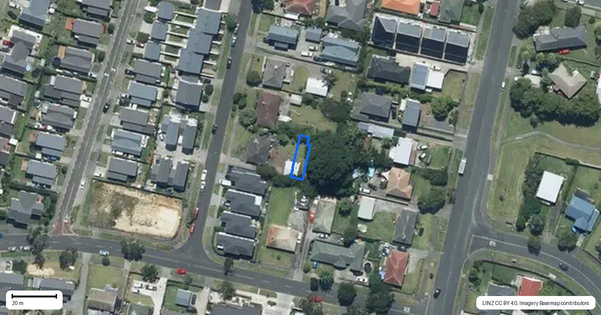 Property context map for 4/48 Torrington Crescent, Glen Innes, Auckland