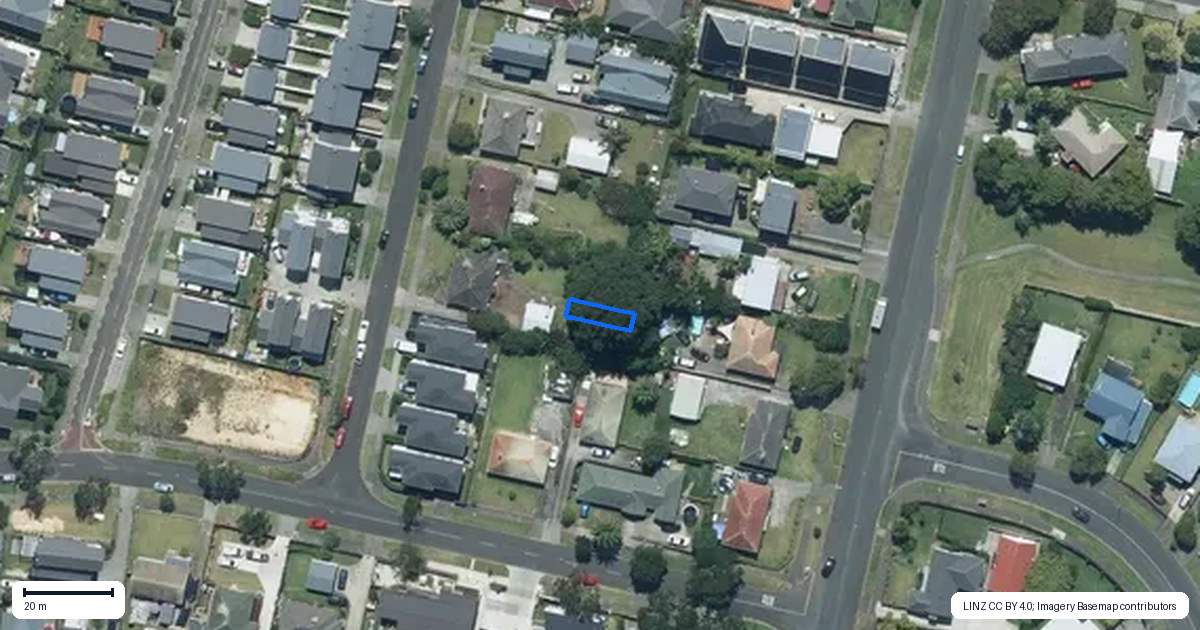 Property context map for 7/48 Torrington Crescent, Glen Innes, Auckland