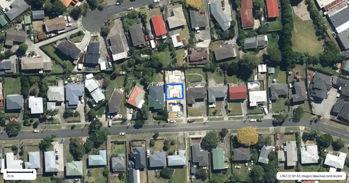 Property context map for 17B Mary Dreaver Street, New Windsor, Auckland
