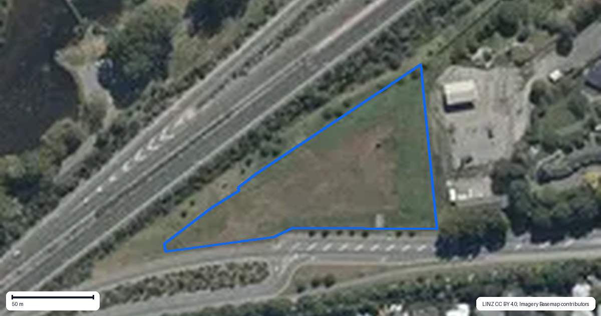 Property context map for 180B Johns Road, Northwood, Christchurch